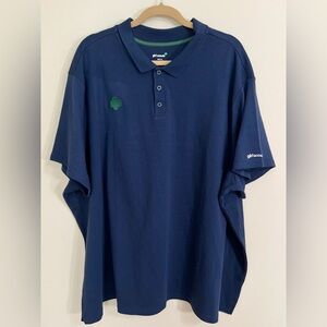 GIRL SCOUTS Adult Unisex Navy Trefoil Polo Shirt Size 5X‎ Outdoors Scout Leader
